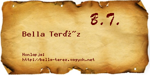 Bella Teréz névjegykártya
